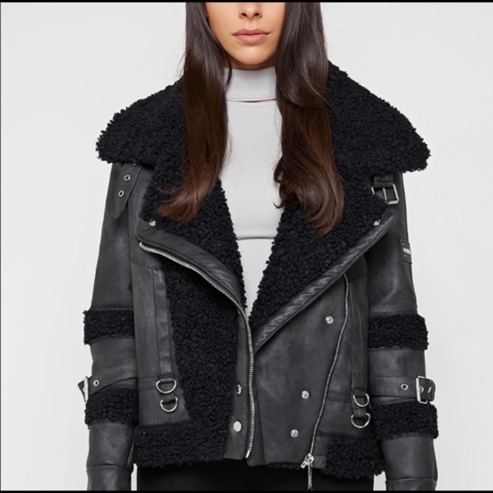 New biker jacket - never been worn